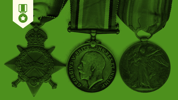 Listado de Medallas Británicas de la Primera Guerra Mundial